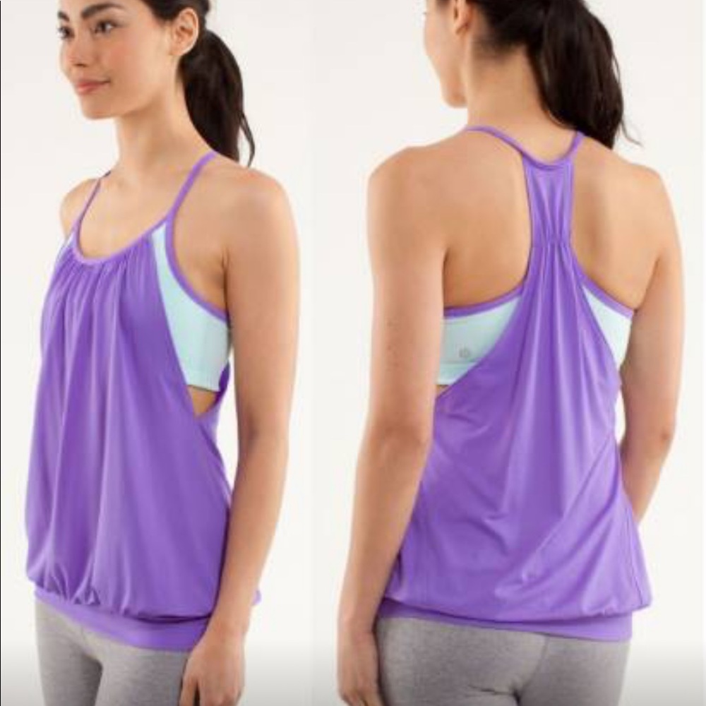 Lululemon No Limit tank, size 6.